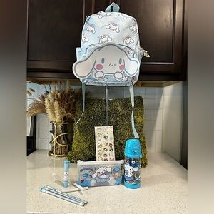NIP-Sanrio Cinnamoroll Mini Backpack Bundle with/Free Gift